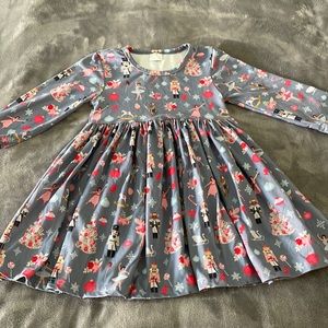 Christmas nutcracker twirl dress